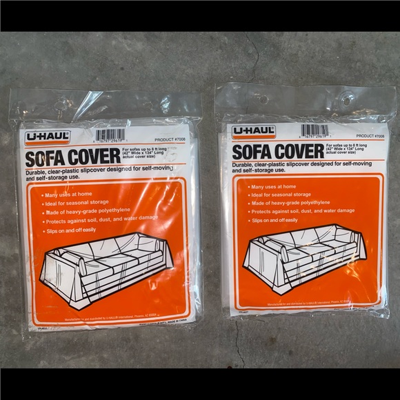 uhaul Other Brand New Uhaul Plastic Sofa Covers Poshmark